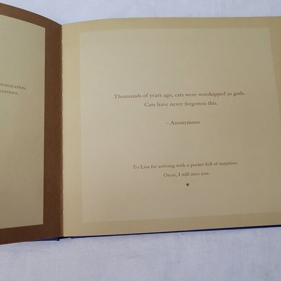 Happy Cat Keepsake Journal For My Cat Hardcover UNUSED scrapbooking book NWOT - Picture 3 of 6